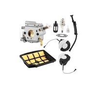Carburador de cortacésped Kit de Piezas carburador para Motosierra con Junta Filtro Aire para Stihl MS200 MS200T 11291200653