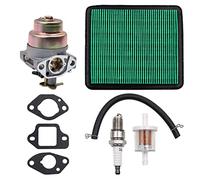 Carburador de cortacésped VOANZO con bujía de filtro al mismo tiempo junta de sellado de carburador para motor Honda GCV160 HRB216 HRR216 HRS216 HRT216 HRZ216 cortacésped