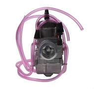 Carburador de metal de 38 mm para Keihin para PWK para Dirt Bike 250 250SX 250EXC YFZ350 2T 4T, #170 Main Jet, #55 Pilot Jet, 48-DDJ Needle, C.A. 7.0 Válvula de acelerador, lado de filtro de aire de