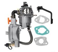 Carburador de metal para generador de gasolina de 208 cc y 212 cc | Compatible con motores GX200, 170F, 168F, soportes para GLP y gas natural, construcción de metal