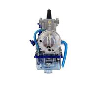 Carburador De Moto Carburador De Motocicleta PWK Lado Plano Carreras Para Kawasaki ATV 2T 4T Tazón Transparente(34mm)