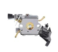 Carburador de moto Juego de filtros combustible y aire carburador para Husqvarna 445 450 445E 450E para motosierra para JONSERED CS2245S 506450401 para ZAMA(C1M- EL37B)