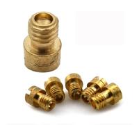 Carburador De Motocicleta 4mm Rosca M4, Tamaño Chorro Principal Redondo 110-155 para Kenhin Carb para Mikuni para Minimoto Gy6 139qmb 50cc, Boquilla Inyector