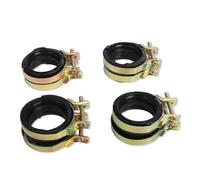 Carburador de motocicleta Adaptador de interfaz para colector de carburador, conector de tubo de admisión, pegamento compatible con Honda Magna RVF400, VFR400, NC30 y NC35. Carburador para motor