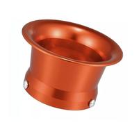carburador de motocicleta Filtro de aire para carburador motocicleta modificado 50/55 mm, compatible con Keihin OKO KOSO PWK, copa viento y bocina Carburador de motocicleta(Orange 50mm)