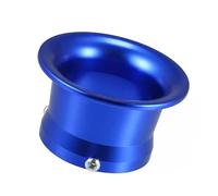 carburador de motocicleta Filtro de aire para carburador motocicleta modificado 50/55 mm, compatible con Keihin OKO KOSO PWK, copa viento y bocina Carburador de motocicleta(Blue 55mm)