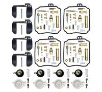 Carburador De Motocicleta Kit De Reparación Carburador Motocicleta para Yamaha XVZ1300 XVZ1300A XVZ13LT Y XVZ13A Incluye Diafragma Junta Flotador Émbolo(Style 3)