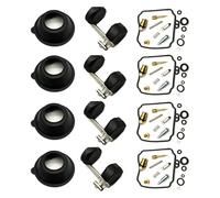 Carburador De Motocicleta Kit De Reparación Carburador para Motocicleta para Yamaha XVZ1300A XVZ13LT XVZ13A, Piezas Diafragma Vacío(Style D)