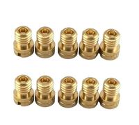 Carburador de motocicleta Paquete de 10 piezas de chiclé principal M5 de 5 mm, apto para inyectores Keihin OKO KOSO PWK de 125 cc, 150 cc, CVK PZ27, PZ30, 152QMI y 157QMJ.(85-108)