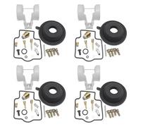 Carburador De Motocicleta para Kawaskai ZX900B1~B4 para Ninja ZX-9R 1994 1995 1996 1997 Kit De Reparación De Chorro De Diafragma De Carburador De Motocicleta(4 Sets E)