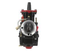 Carburador de motocicleta PWK24 26 28 30 32 34mm apto for Kos Hon Da Ya Mah negro y rojo 2T 4T 50-250CC ATV UTV(24 MM)