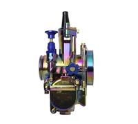 Carburador de Motor Motocicleta Para Keihin Con Carburador Universal Power Jet De 2/4 Tiempos, Carburador PWK De 24, 26, 28, 30, 32 Y 34 Mm, Carburador Colorido(WCK-PWK32mm)