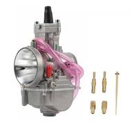 Carburador de Motor Motocicleta Para Keihin Para PWK Carburador De Cortina Plana Para Motocicleta De 28, 30, 32 Y 34 Mm Para Scooter, Cuatrimoto, Motocross, 2T 4T(30MM)