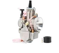 Carburador de Motor Motocicleta Para Mikuni Para Koso Para ATV Para Quad UTV PWK 21 24 26 28 30 32 34 2T 4T Carburador De Motocicleta Con Power Jet(Violet)