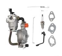 Carburador de propano de doble combustible para GLP conversión generador GX160 GX200, tamaño estándar de metal para gas licuado de gas natural, funcionamiento biogás, 2,8 kW