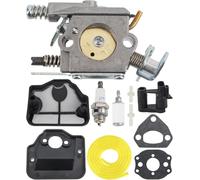 Carburador de repuesto 136 para motosierra Husqvarna 136 137 137E 141 142 141LE 142E para motosierra Walbro WT-834 WT-657 WT-529 WT-289 WT-285 WT-239 WT-202 para Zama C1Q-W22 9E Carb Air Filtro