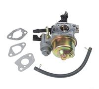 Carburador de repuesto con barra de barrera de gas y carbonizador para motores GX140 de 212 cc que soportan un flujo de combustible constante y un rendimiento fiable del motor