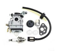 Carburador de repuesto para motosierras y recortadoras TH23/TH26/TH34 y Pope 101PLT25/101PBC33 - 23CC-35CC 2- motor, entrada de 11 mm