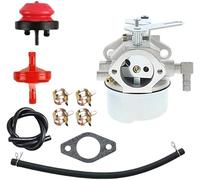Carburador de repuesto para Tecumseh Snow King 11.5HP OH318SA OHSK80 OHSK90 OHSK100 OHSK110 640169 Kit de lanzador de nieve con juntas abrazaderas de bombilla equipo profesional duradero para mejoras