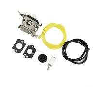 Carburador de repuesto para Troy-Bilt para recortadoras 122C y 122LDX coincide con el tamaño Venturi OEM y chorro de 574386701 581734301
