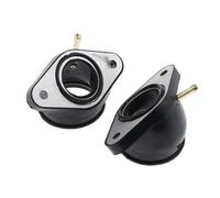 Carburador de vacío 1 par de adaptadores de interfaz de arranque de junta de colector de admisión de carburador de repuesto para Yamaha Virago XV400 500 535 ATV Kit de carburador