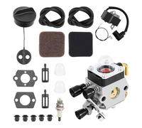Carburador FS80 FS85 para Stihl FS75 FS80 FS80R FS85 FS85R FS85T FS85RX C1Q-S42 C1Q-S63A HS80 HS85 Piezas de motosierra de carburador reemplaza con bobina de encendido, filtro de aire