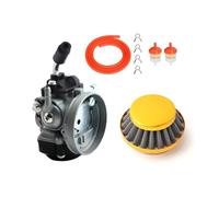 Carburador Generador Accesorios Para Motocicletas Carburador Con Filtro De Aire Para 49 Cc 50 66 80 100 Para Motor Para 2 Tiempos(YELLOW combination)