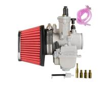 Carburador Generador Accesorios Para Motocicletas Universal Carburador 30/32/34 Mm Potencia Carb 55 Kit De Filtro Aire Para 250 Cc-400 Cc Para Motor(PWK30Sp Kit)