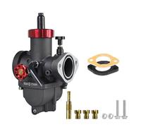 Carburador Generador Carburador De Motocicleta 17 19 22 24 26 28 Mm Con Para ATV Para 50 Cc-350 Cc Para 2T Para Motor 4T(Black PE28mm)