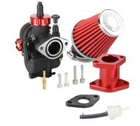 Carburador Generador Motor Motocicleta Carburador Filtro Aire Juego Para 212 Cc 196 Para CT200U Para BT200X Para GX160 Para GX200 Para GoKart(PE22 Red Kit)