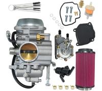 Carburador JDLLONG compatible con Polaris Sportsman 500 1996-1998, Ranger 500 1999-2009, 2x4, 4x4, 6x6, ATV, conjunto de carburador cu druple, 31