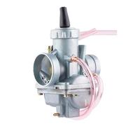 Carburador Kit Para DT Para RX Para RT 100-175 125LC 125MX DT125 RX125 TZR125 Para Mikuni VM24 Carburador De 28 Mm De 2 Tiempos Con Funda De Bomba Combustible(Straight Head)