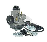 Carburador Malossi Mhr Dellorto Phbl de BS 25 mm para Gilera Runner 125 - 180, sin aceite y bajo Impresión Conector, incluye Choke