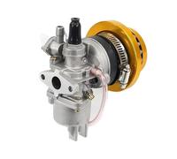 Carburador moto Para 47cc 49cc Para Mini Quad ATV Dirt Pocket Bike Motocicleta Carburador De Motor Duradero Con Filtro Aire 2 Tiempos Carburadors universal(Yellow)