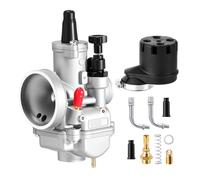 Carburador moto Para Carburador CP Polini 15/17, 5/19/21/23/24mm Evolution Round Slider Plug-in De Estrangulación Manual Carburador para quad ATV(15mm set)