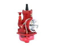Carburador moto Para Carburador De Carreras 2T 4T PWK Para Motocicleta OKO 21 24 26 28 30 32 34mm Rojo/negro Carburador para quad ATV(30mm red)