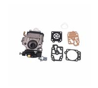 Carburador Moto para Kawasaki para TH23 para TH26 Carburador Kit Carburador Desbrozadora Bujía Filtro Combustible Manguera Línea Recortadora Carb Moto(White)