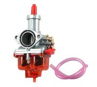 Carburador moto Para Motocicleta TMX155 CG150 125cc Dirt Bike Manu Auto ATV 125 Cable Mano Rojo Estrangulador PZ26 27/30MM CG200 Carburador Carburadores para motos(30-Hand Choke-Red)