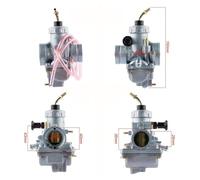 Carburador Moto Reemplazo Kit Para Y&amaha DT125 RX125 DT RX RT 100 125 125LC 125MX MX100 MX175 TZR125 Carburador De 2 Tiempos Para Mikuni VM24(Straight Head)