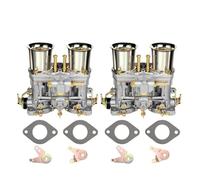 Carburador motocicleta 2 Uds X 40IDF Carburador Assy Reemplazar 2 Barriles Para Weber Carburador Vergaser Para Bug Para VW Para Beetle Air Horn Para Solex Para Dellorto Kit Carburador