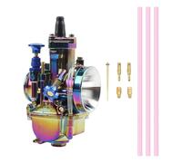 Carburador Motocicleta Con Power Jet Para KEIHIN Para KOSO Para OKO Para PWK 34mm 2T 4T Scooter Para ATV Dirt Bike Carburador Carreras Universal Carburador Carburadores