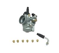 Carburador Motocicleta para Dellorto para Derbi para Senda para Atlantis Bullet 50 2T para 2 Tiempos para 17,5mm 50cc 2002-2018 Motocicletas Scooter carburador de Motor