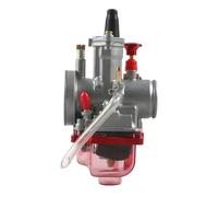 Carburador Motocicletas Para PWK 24 26 28 30 34 Mm 2T 4T Para Kosocompatible Con Motos Cross Scooters Y Cuatrimotos Incluye Inyectores Potencia Carburadores(RED-PWK26)