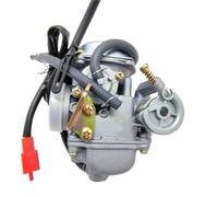 Carburador Motores Carburador De Motocicleta Para 24mm 26mm Sunl Cvk GY6 125cc 150cc 152QMI 157QMJ Scooter Ciclomotor Buggy ATV Kart Motor HGNMPGVVTZ(26mm)