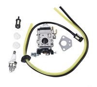 Carburador multiherramienta para 40 cc para cortador de cepillo de 52 cc, kit de repuesto esencial para mantenimiento