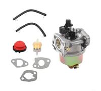 Carburador para cortacésped Mountfield para Rs100 HP164 HP414 M411PD SP164 SP414, repuesto con juntas de filtro de combustible abrazaderas de manguera, fácil instalación para un rendimiento fiable