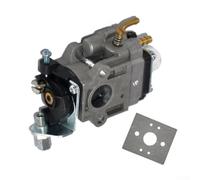 Carburador para desbrozadora de 52 cc, compatible con Brast, cremallera, para, para VidaXL, para Güde, para Hecht, para AL-KO y otros motores de recortadora de césped de 23 a 26 ccm