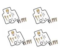 Carburador para Kawaskai ZX400 ZXR400 1990-1999 4 Set Reparación De Carburador Motocicleta Aguja Flotante Asiento Émbolo Diafragma Moto