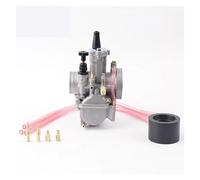Carburador para Keihin 2T 4T ATV 75-250cc Universal Motocicleta PWK 24 26 28 30 32 34mm Carburador con Power Jet Carburador Reemplazo(PWK-24)
