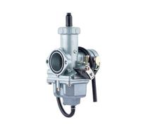 Carburador para Keihin CG250 CG300 ATV Dirt Bike 250CC 300CC Gasolina PZ32 32mm Motocicleta Estrangulador Manual Carburador Estilo Universal Cable Carbu Kit(Hand Choke)